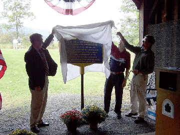 Hyde Hall Unveiling the Historical Marker, 9-9-06